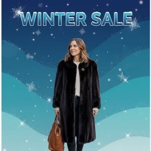 💎 Luxurious Vintage Mink Fur Coat -  Leclair & Faucher, Montreal SZ L/XL